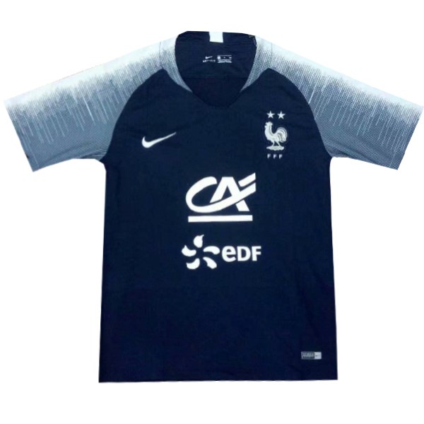Trainingsshirt Frankreich 2019 Blau Weiß